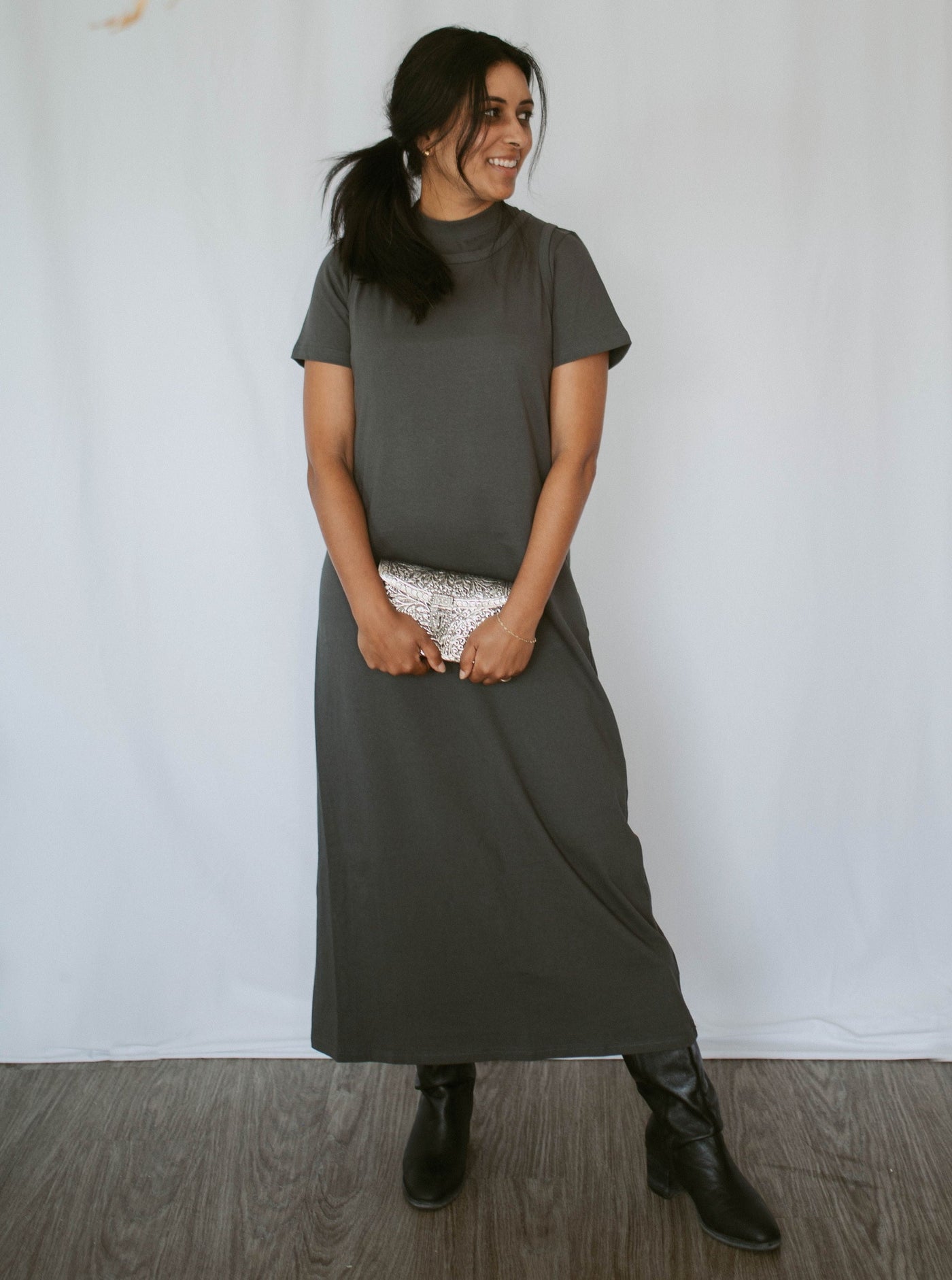 t-shirt and tank dress set - FINAL SALE