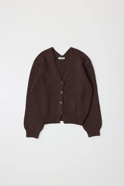 knit cardigan with buttons