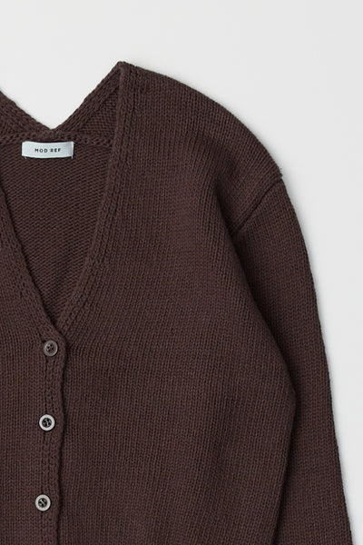 knit cardigan with buttons