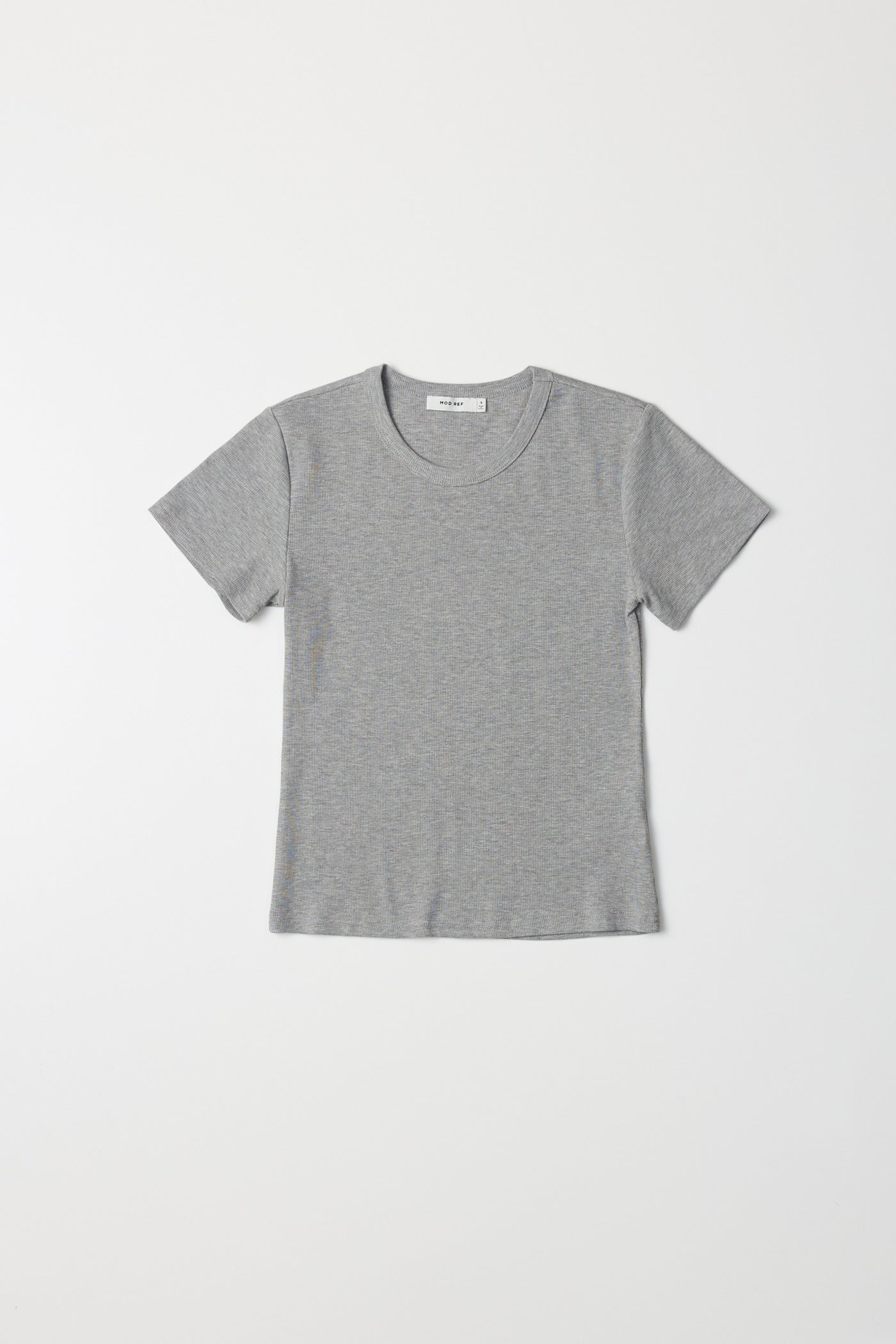 ribbed short sleeve t-shirt