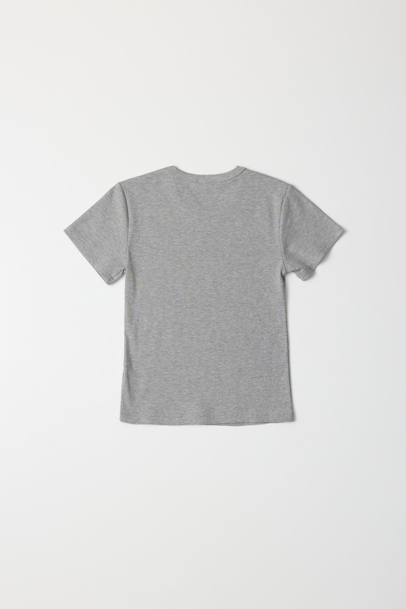 ribbed short sleeve t-shirt