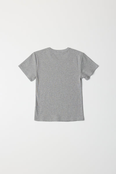 ribbed short sleeve t-shirt