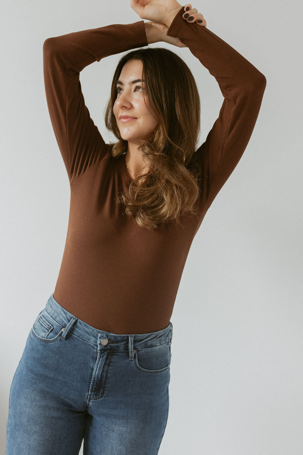 ribbed long sleeve