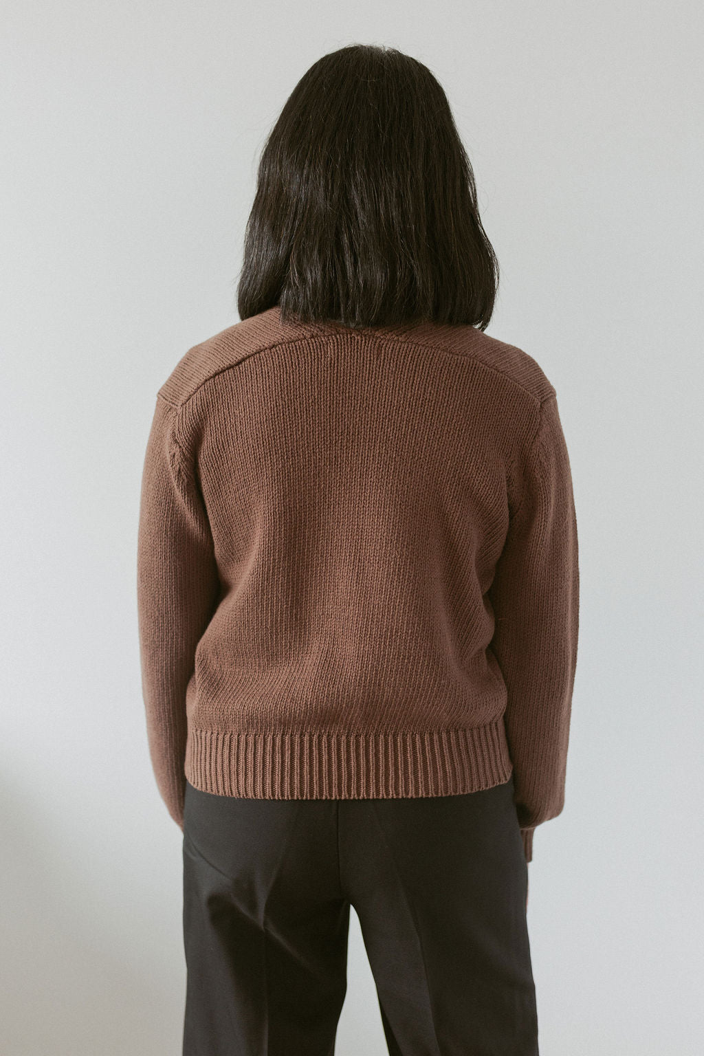 knit cardigan with buttons