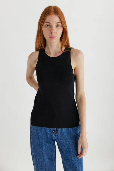 knit racerback tank
