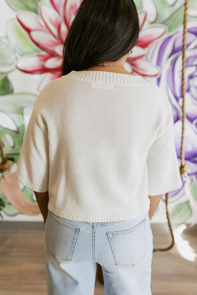 half sleeve cardigan